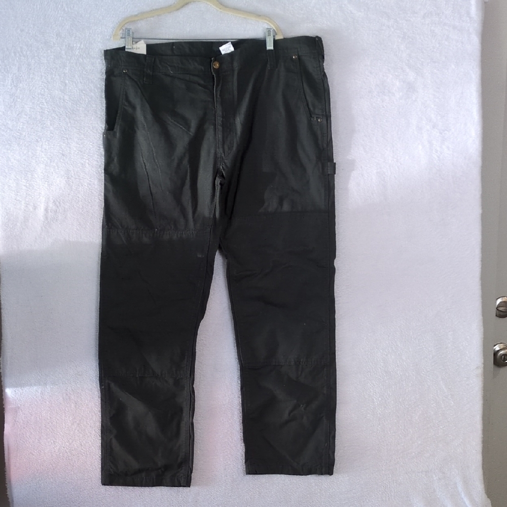 KEY Men's Green Casual Dungaree Cargo Pants 42X32‎